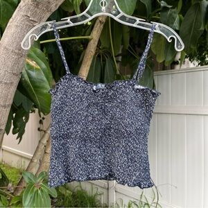 Brandy Melville Floral Crop Top!